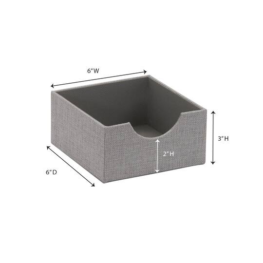 Household Essentials 6" Square Organizer Tray